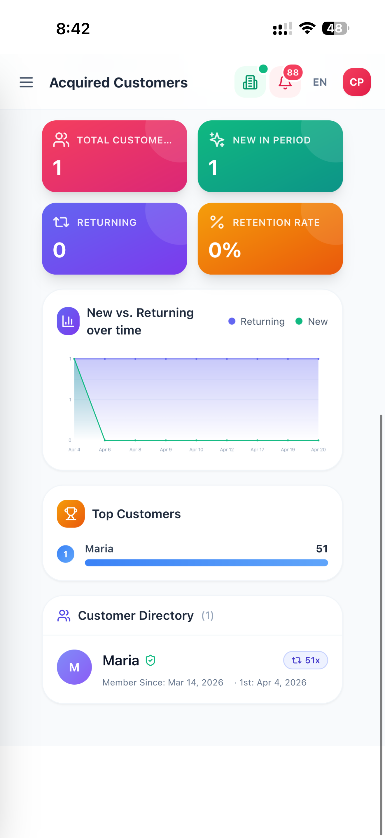 Vury partner mobile app
